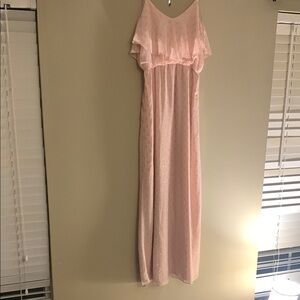 Charlotte Henry small Peach Maxi Dress